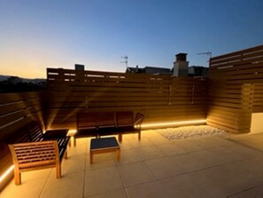 Terrace/patio - LV 22 Apartment near Barcelona beach - 2 bedrooms with double bed (Barcelona)