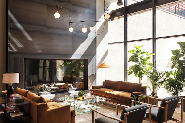 Zona de estar del vestíbulo