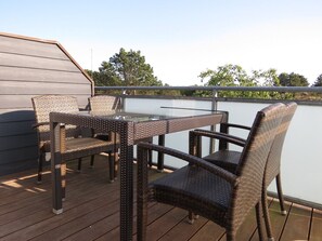 Outdoor dining - Vacation apartment Kogge (Wittdün auf Amrum)