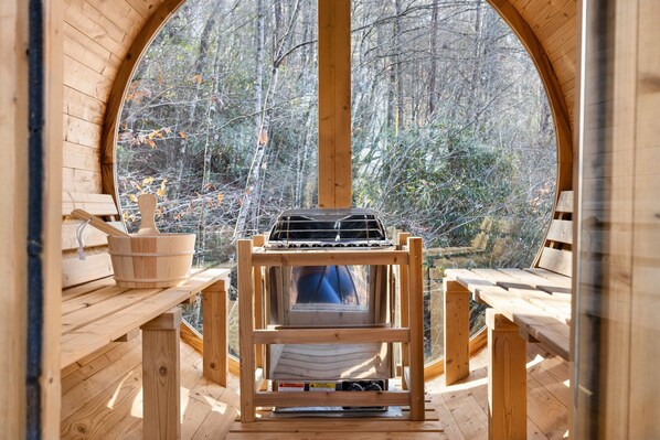 Interior - Geodesic Dome 2 (Transylvania County)