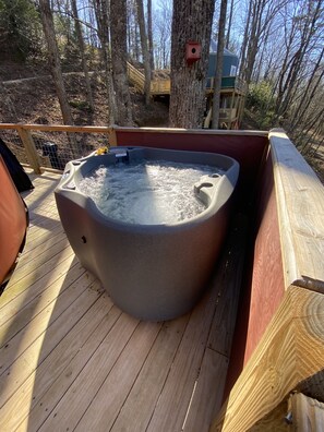 Bubbelpool utomhus