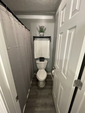Sèche-cheveux, serviettes fournies, papier toilette