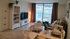 Smart TV - Eurocity Luxury Apartment (Gibraltar)