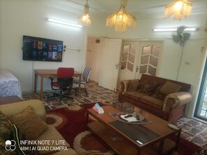 Living area - For rent a family hotel apartment, Irbid Jordan  (IRBID)