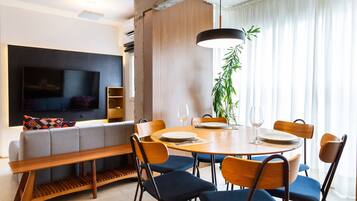 Appartement | 1 slaapkamer, een strijkplank/strijkijzer, gratis wifi, beddengoed