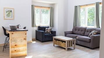 Family Cabin, 2 Bedrooms | 1 bedroom, premium bedding, pillowtop beds, individually decorated