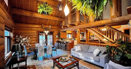 Airy Log Cabin