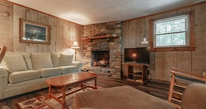 Cozy Cabin #3 - Sleeps 4 - Full kitchen + fireplace - between Boone & Blowing Rock NC