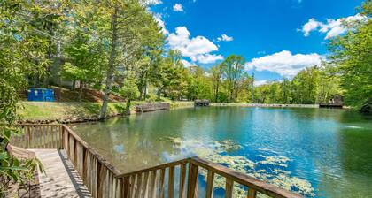 Cozy Cabin #23 - Sleeps 4 - Full kitchen + fireplace - between Boone & Blowing Rock NC