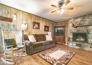 TV, fireplace, DVD player, table tennis