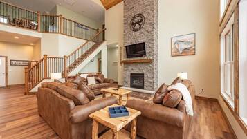 Televisio, takka, videopelejä