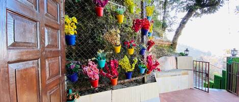 Overnattingsstedets uteområder