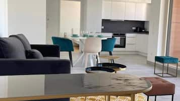 Penthouse Deluxe | Coin séjour