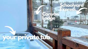 Tina de hidromasaje al aire libre