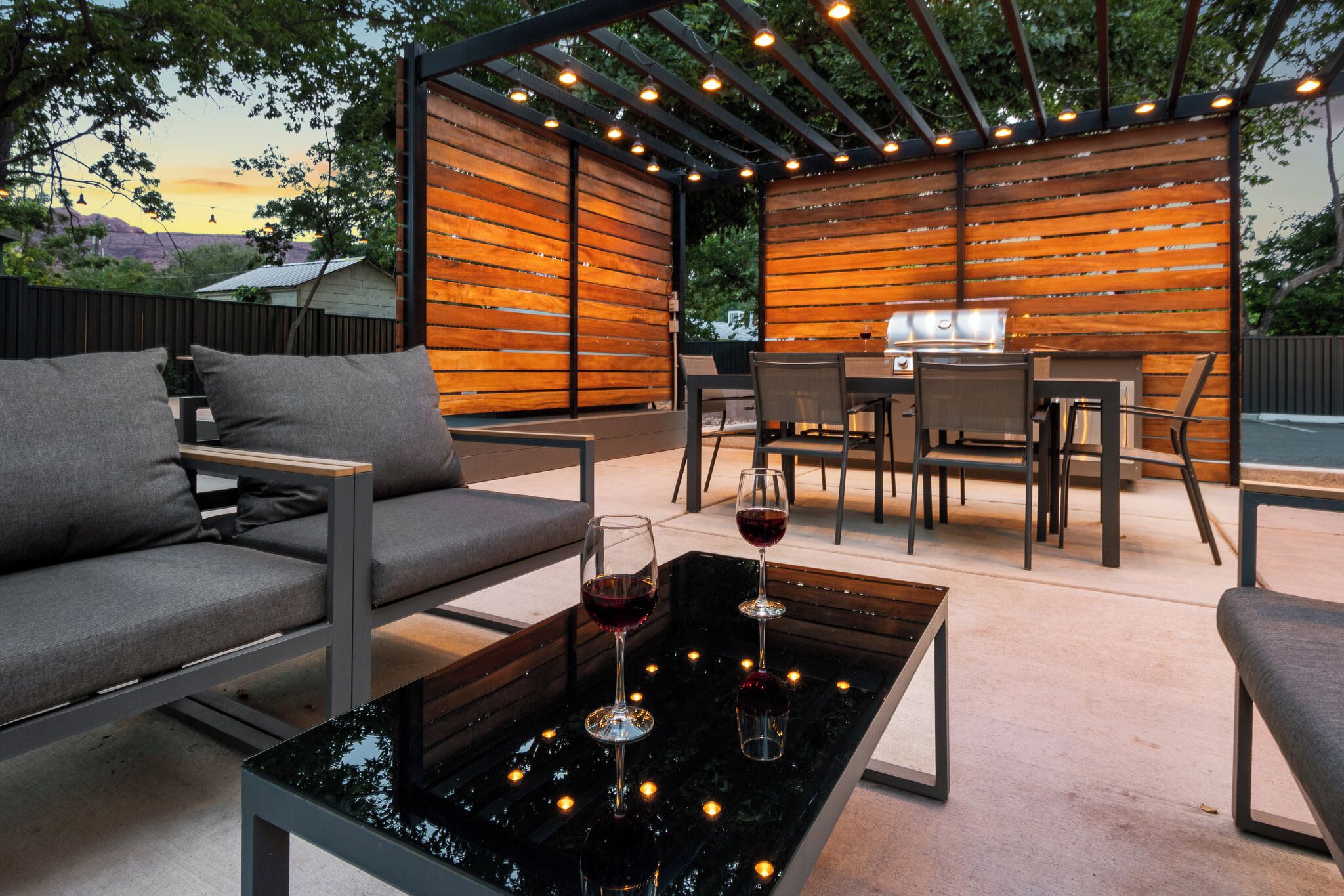 Área de parrillas y picnic