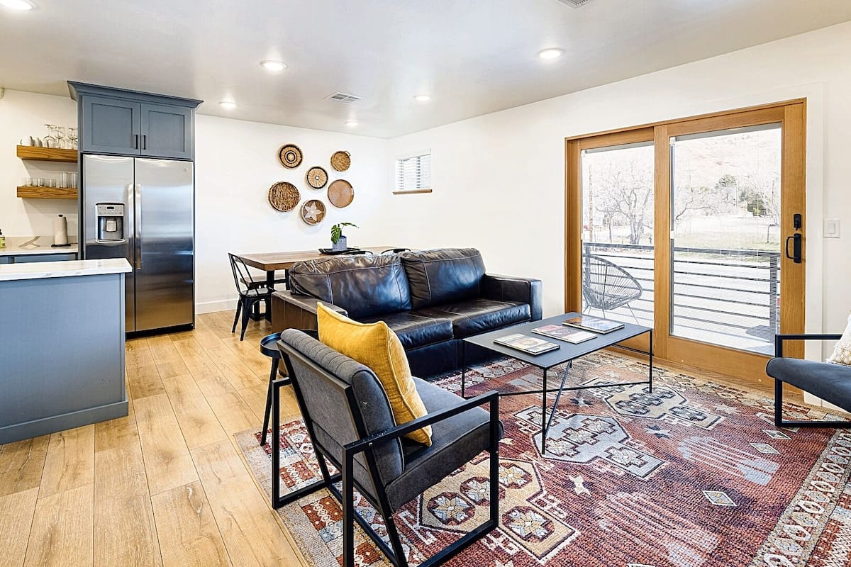 Condo | Living area | 55-inch Smart TV with digital channels, Netflix, Hulu