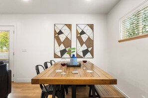 Condo | Private kitchen | Full-sized fridge, microwave, oven, stovetop