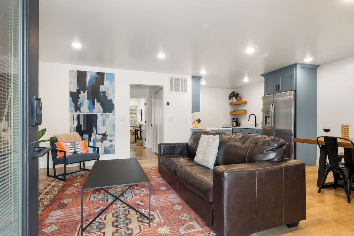 Condo | Living area | 55-inch Smart TV with digital channels, Netflix, Hulu