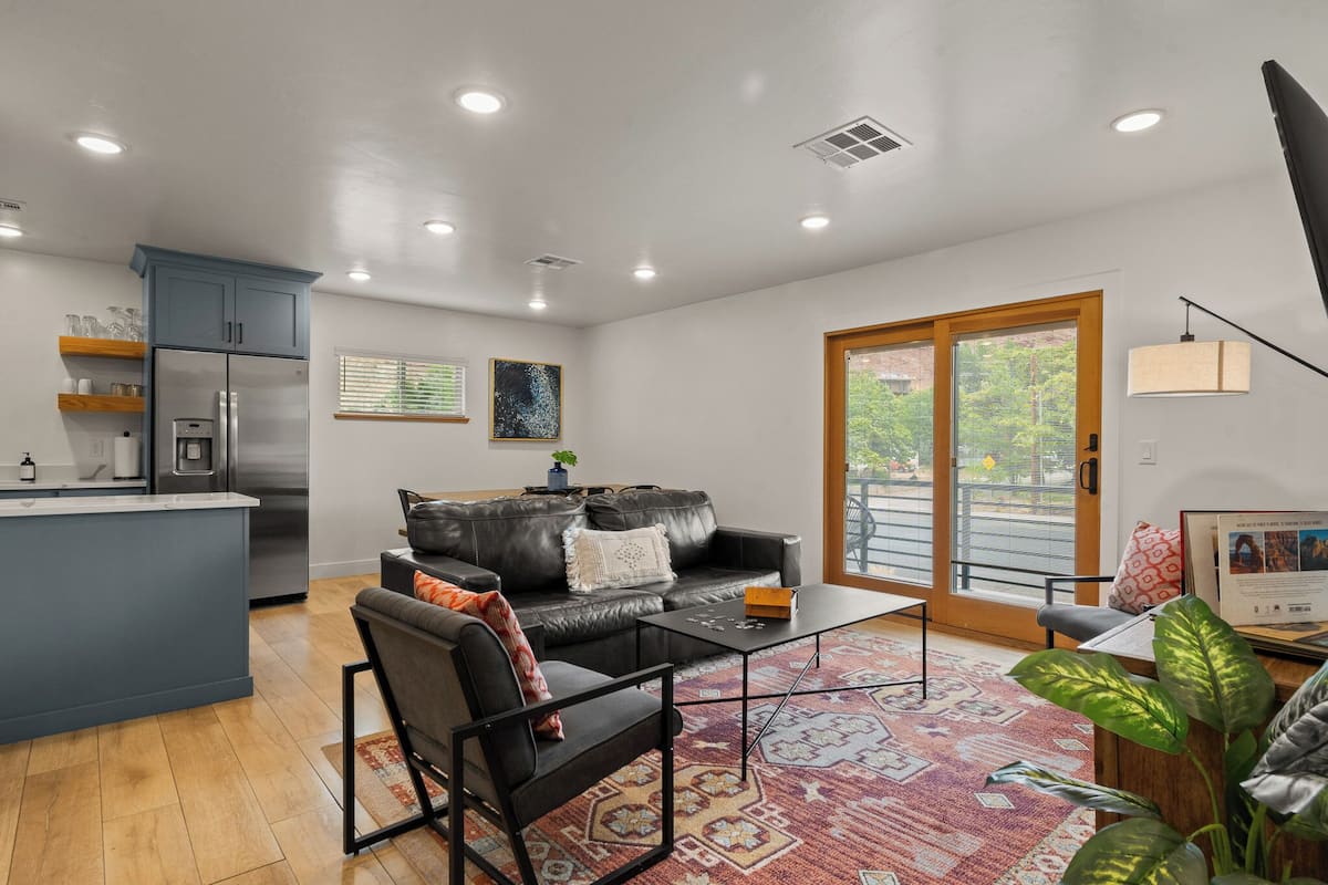 Condo | Living area | 55-inch Smart TV with digital channels, Netflix, Hulu