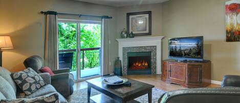 Älytelevisio, takka