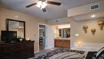 3 bedrooms, iron/ironing board, WiFi, bed sheets