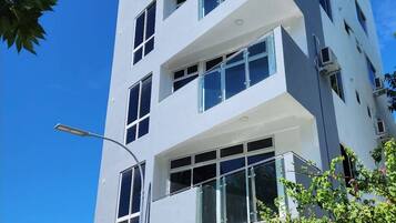 Fassade der Unterkunft