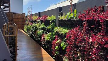 Overnattingsstedets uteområder