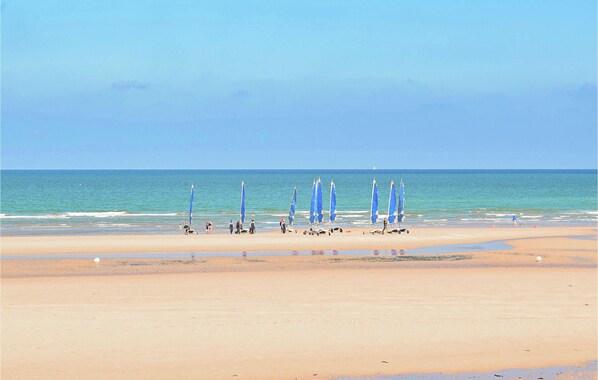 Vlak bij het strand