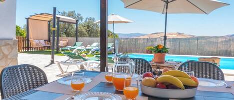 Udendørs spisemuligheder