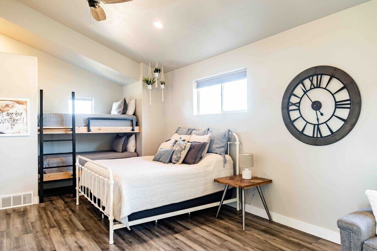 1 makuuhuone, silitysrauta/-lauta, ilmainen Wi-Fi, vuodevaatteet