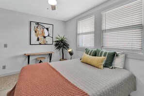2 bedrooms, iron/ironing board, free WiFi, bed sheets
