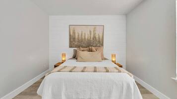 1 habitación, tabla de planchar con plancha, wifi y ropa de cama