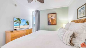3 bedrooms, iron/ironing board, travel crib, WiFi