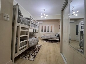 2 chambres, Wi-Fi, literie fournie