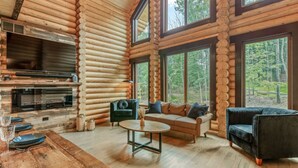 Unclassified image, 3 of 127, button - Log House Vacation Rental with Pool and Sauna (Pocono Township)