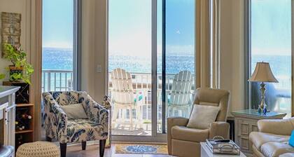 Panoramic ocean views and watch the dolphins play from your private balcony.
