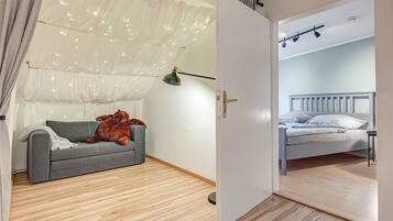 2 Schlafzimmer, Bügeleisen/Bügelbrett, kostenloses WLAN, Bettwäsche