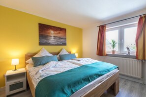 2 habitaciones, wifi gratis y ropa de cama 