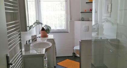 Vacation apartment VILLA BULLA-Ÿ with private terrace, communal garden and WLAN