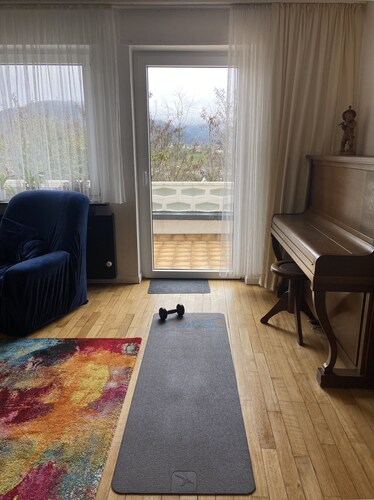 Ferienwohnung VILLA BULLA-Ÿ mit Privatterrasse, Gemeinschaftsgarten und WLAN