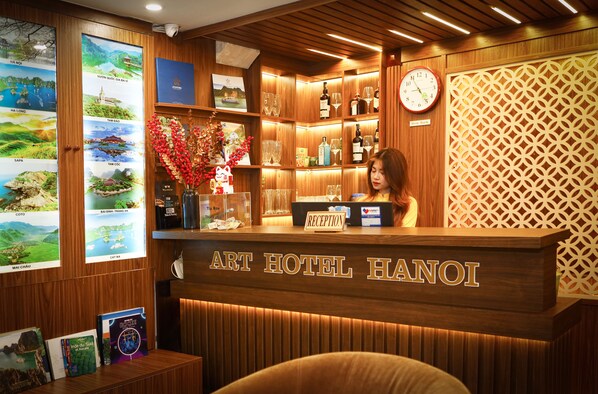 Reception - Art Hotel Ha Noi (Hanoi)