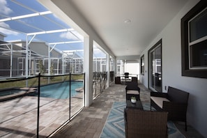 Ferienhaus, Mehrere Schlafzimmer | Pool | Beheizter Pool
