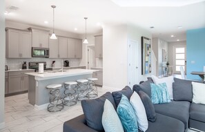 Living area - 601dsd-the Retreat At Championsgate 5 Bedroom Home by RedAwning (Kissimmee)