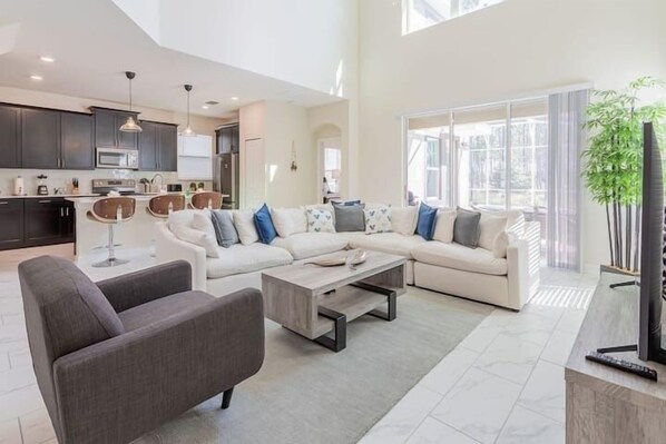 Ferienhaus, 5 Schlafzimmer | Wohnbereich