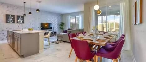 Townhome, 4 Bedrooms | Dining