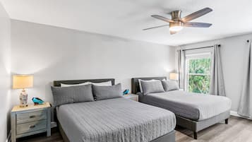 2 chambres, fer et planche à repasser, lit de bébé portatif, Wi-Fi