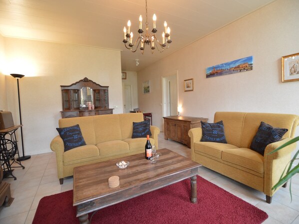 TV, DVD player, stereo