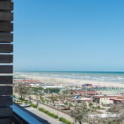 Vue sur la plage/l’océan