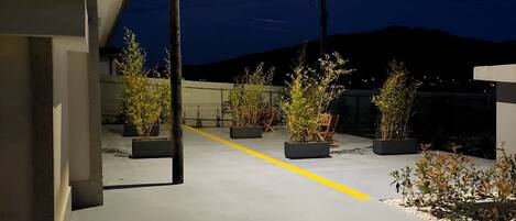 Enceinte de l’hébergement