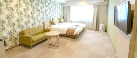 1 soverom, skrivebord, wi-fi (inkludert) og sengetøy